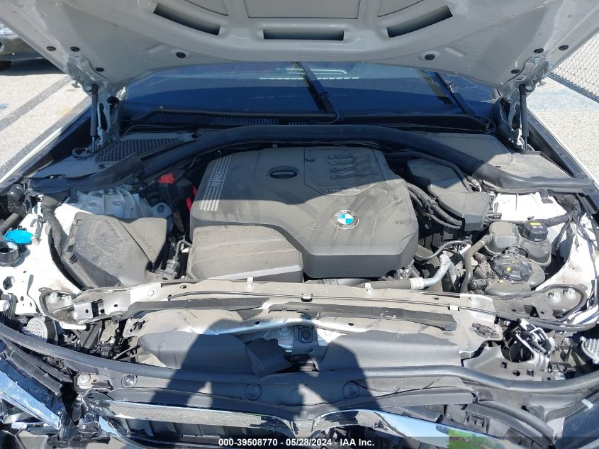 2022 BMW 330I VIN: 3MW5R1J03N8C70611 Lot: 39508770