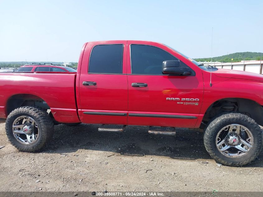 2005 Dodge Ram 2500 Slt/Laramie VIN: 3D7KS28C85G762708 Lot: 39508771