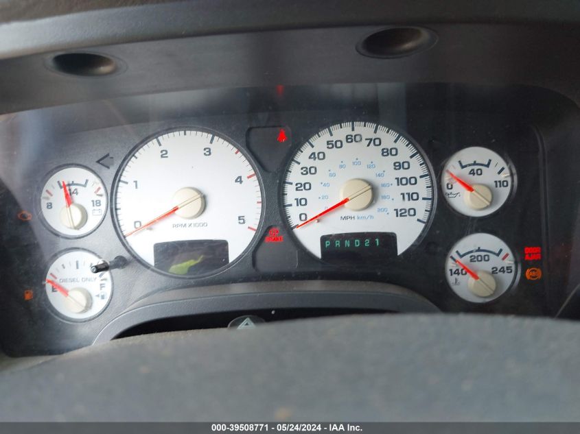 2005 Dodge Ram 2500 Slt/Laramie VIN: 3D7KS28C85G762708 Lot: 39508771