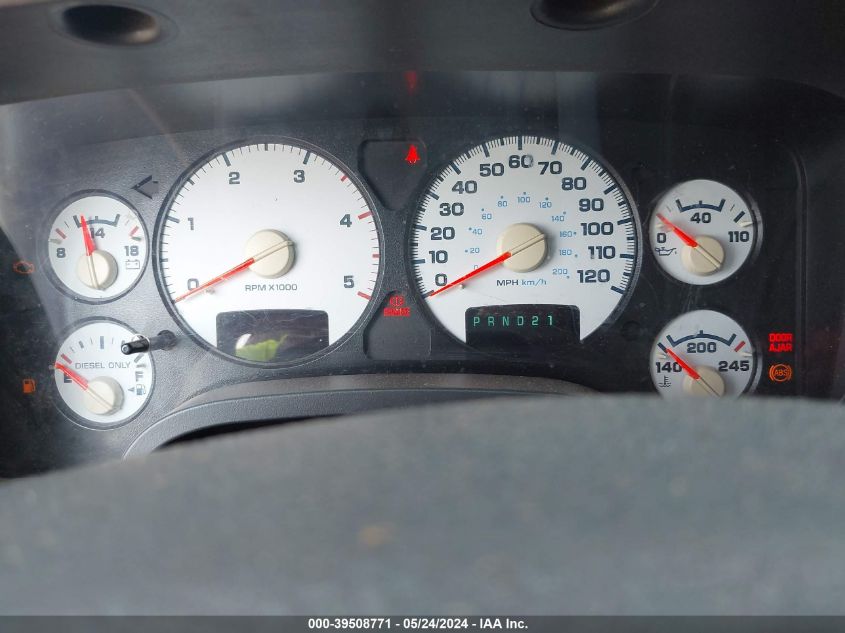 2005 Dodge Ram 2500 Slt/Laramie VIN: 3D7KS28C85G762708 Lot: 39508771