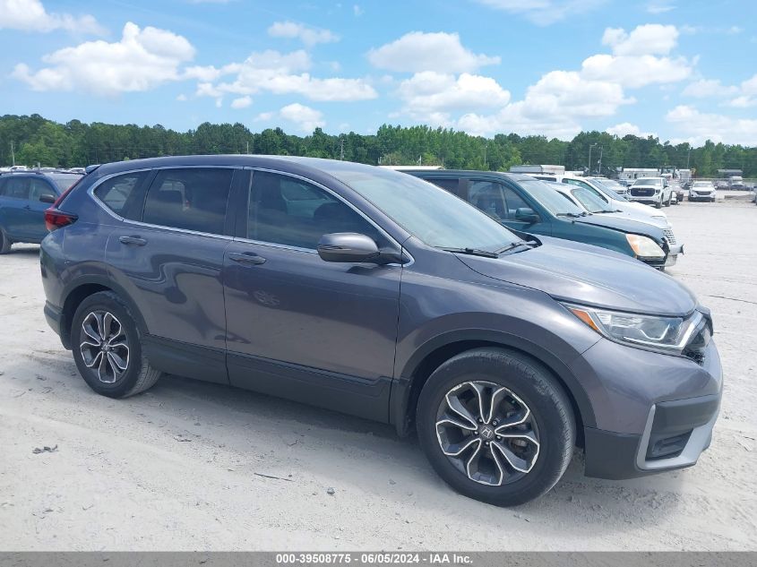 2022 Honda Cr-V 2Wd Ex-L VIN: 7FARW1H89NE018032 Lot: 39508775