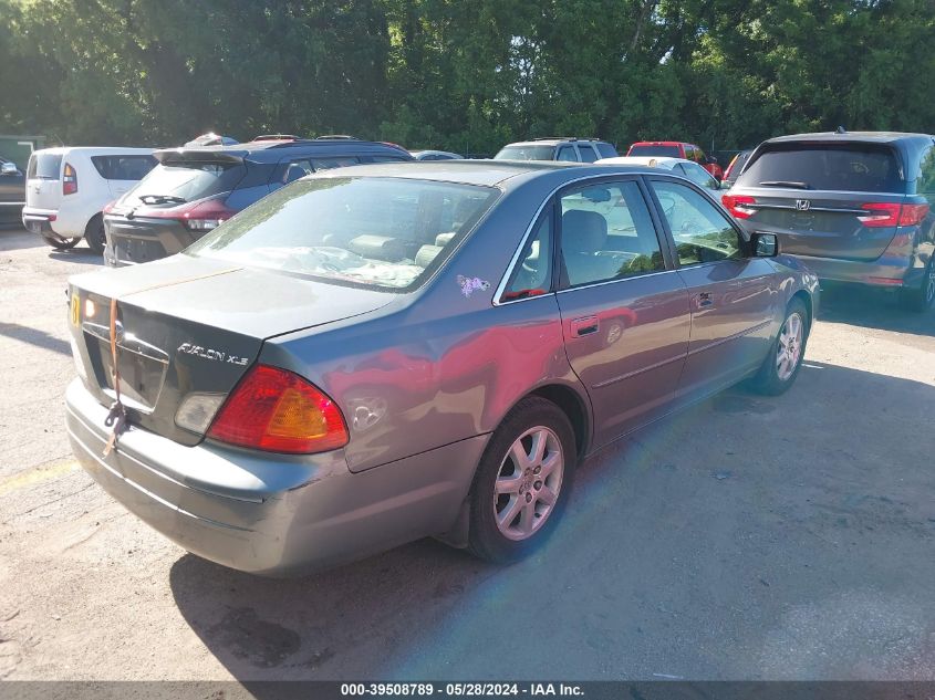 2002 Toyota Avalon Xl/Xls VIN: 4T1BF28B12U239704 Lot: 39508789