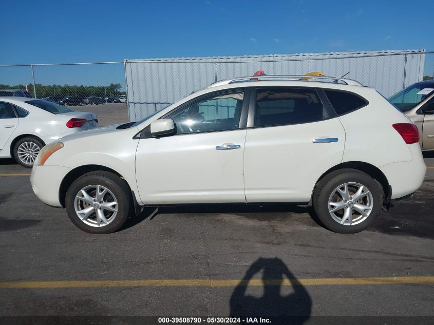 2010 Nissan Rogue Sl VIN: JN8AS5MTXAW502548 Lot: 39508790