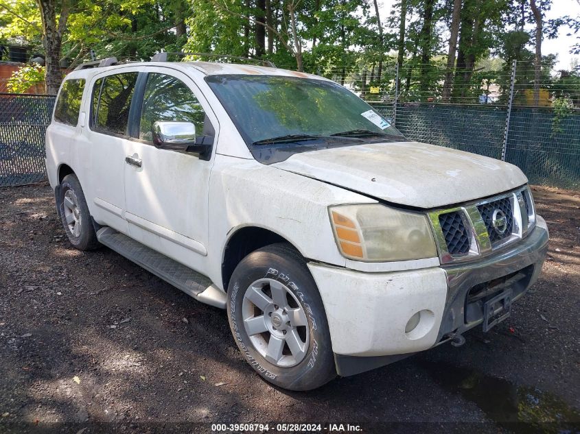 2004 Nissan Armada Se/Le VIN: 5N1AA08B44N718209 Lot: 39508794