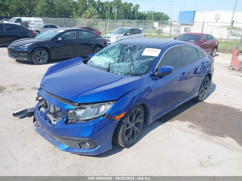 2HGFC2F84MH506198 | 2021 HONDA CIVIC