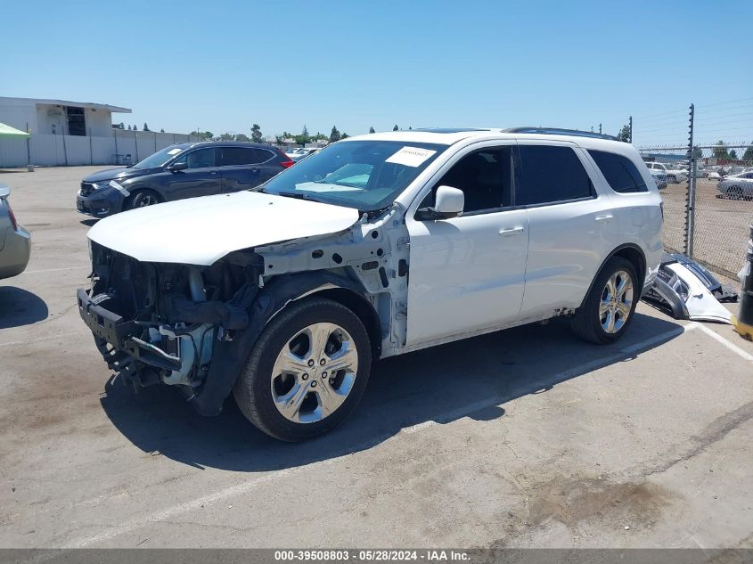 2014 Dodge Durango Limited VIN: 1C4RDHDGXEC445854 Lot: 39508803