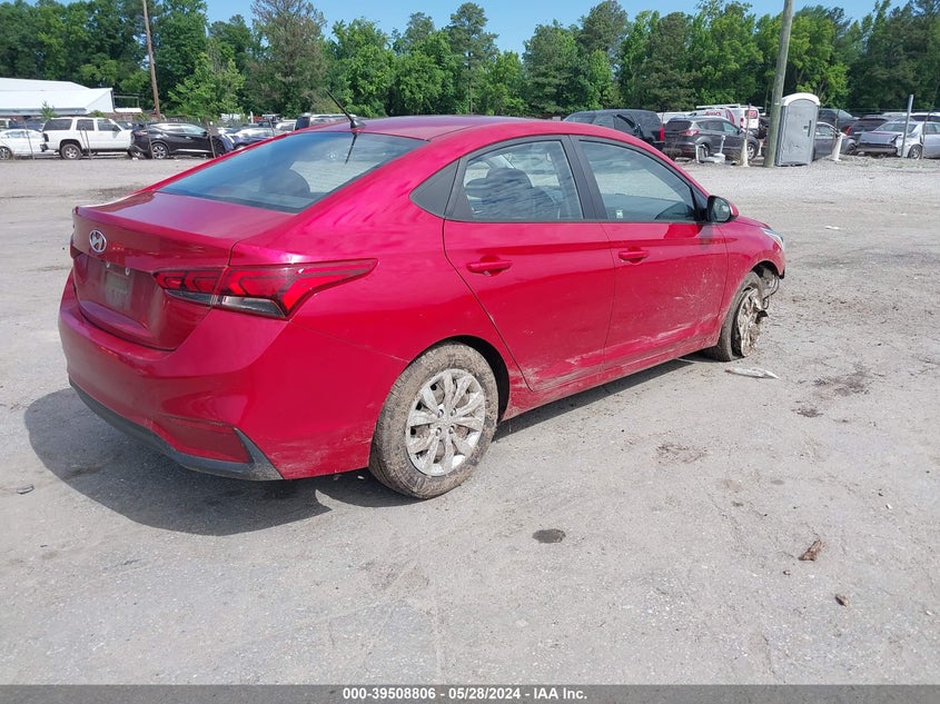 2019 Hyundai Accent Se VIN: 3KPC24A36KE077506 Lot: 39508806