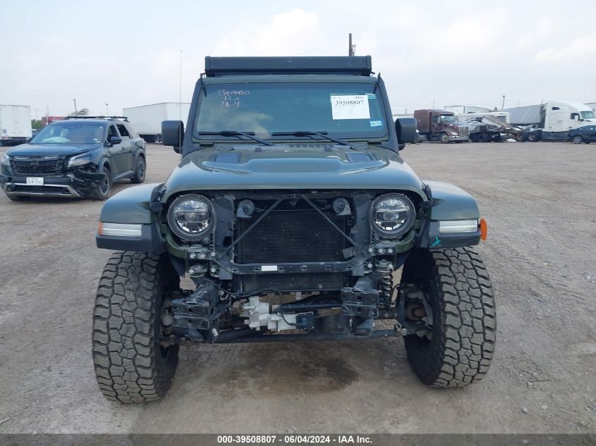 2022 Jeep Gladiator Rubicon 4X4 VIN: 1C6JJTBGXNL138705 Lot: 39508807