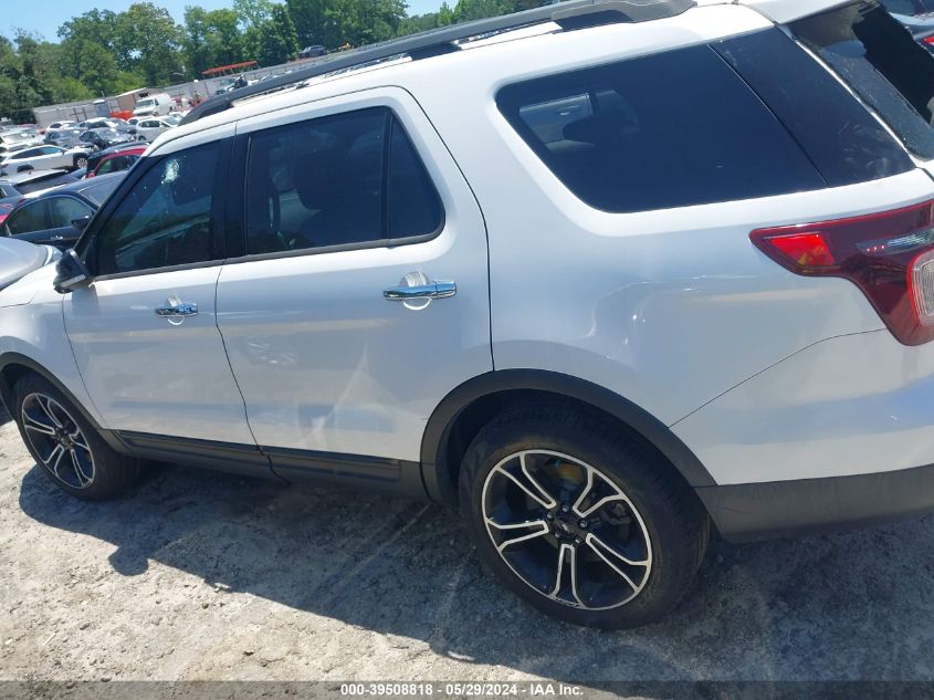 2014 Ford Explorer Sport VIN: 1FM5K8GT0EGA96057 Lot: 39508818