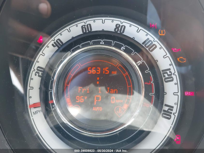 2012 Fiat 500 Pop VIN: 3C3CFFAR4CT103042 Lot: 39508823