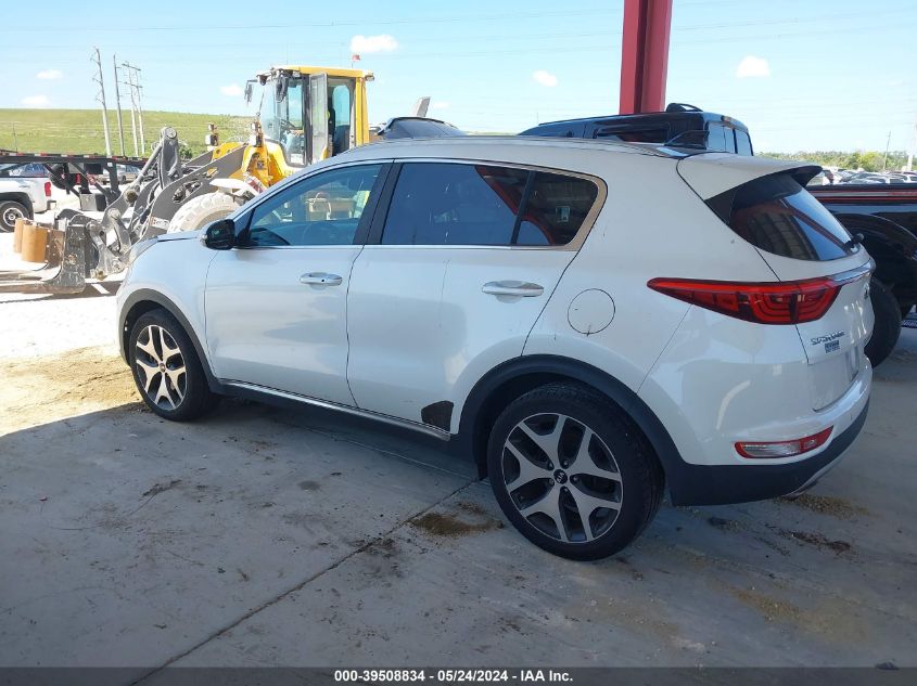 2017 Kia Sportage Sx Turbo VIN: KNDPR3A60H7153358 Lot: 39508834