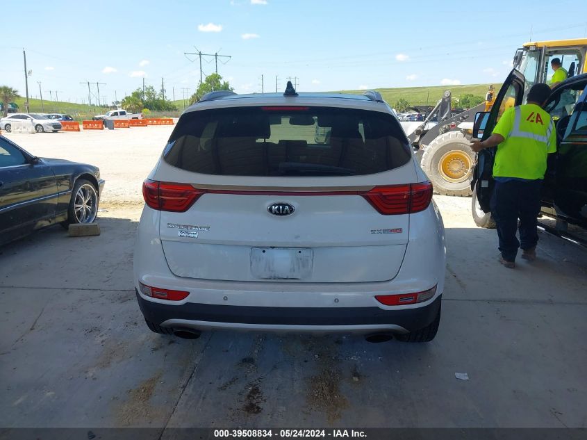 2017 Kia Sportage Sx Turbo VIN: KNDPR3A60H7153358 Lot: 39508834