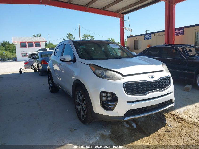 2017 Kia Sportage Sx Turbo VIN: KNDPR3A60H7153358 Lot: 39508834