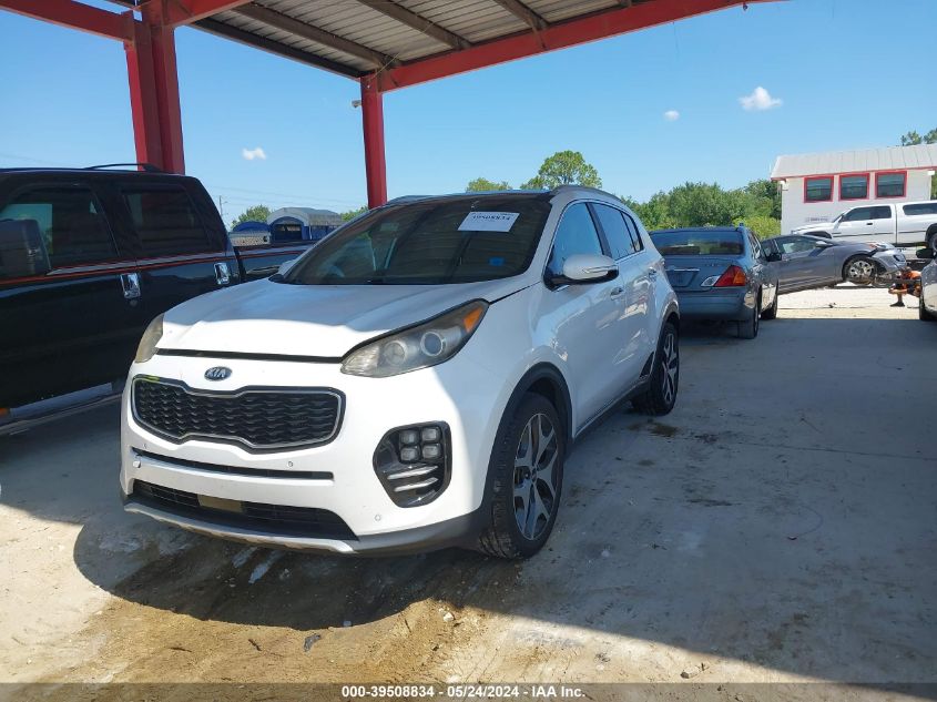 2017 Kia Sportage Sx Turbo VIN: KNDPR3A60H7153358 Lot: 39508834