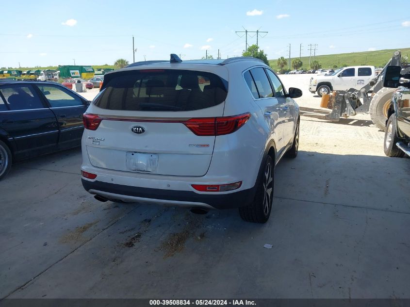 2017 Kia Sportage Sx Turbo VIN: KNDPR3A60H7153358 Lot: 39508834