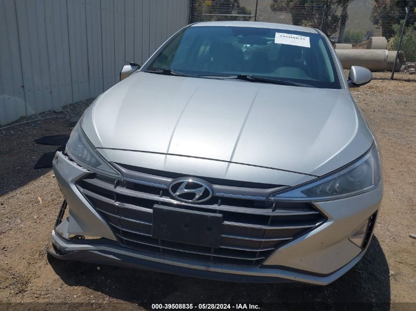 2019 Hyundai Elantra Sel VIN: 5NPD84LF4KH436485 Lot: 39508835