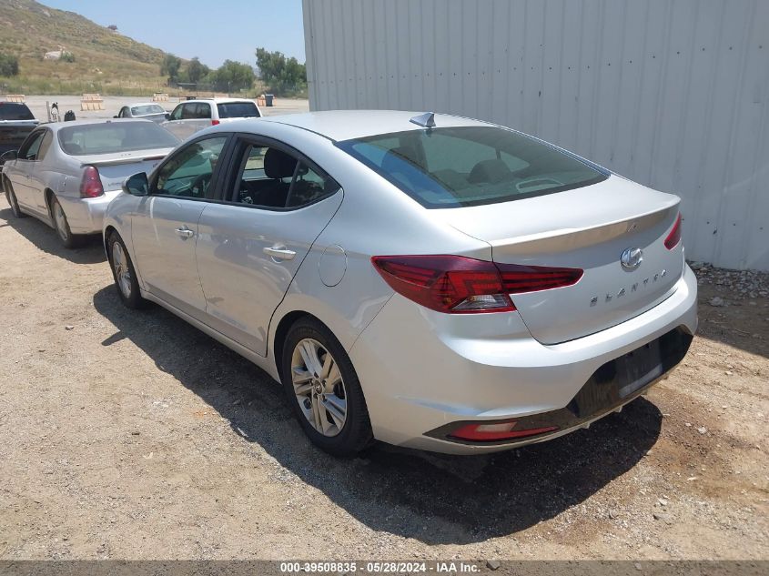 2019 Hyundai Elantra Sel VIN: 5NPD84LF4KH436485 Lot: 39508835