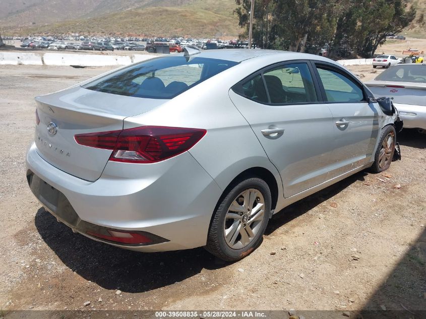 2019 Hyundai Elantra Sel VIN: 5NPD84LF4KH436485 Lot: 39508835