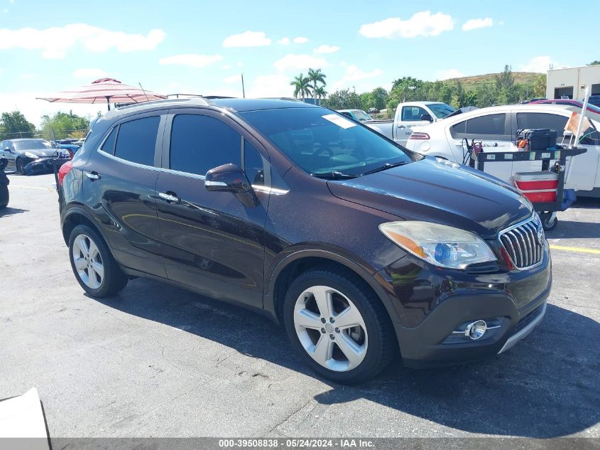 2016 Buick Encore Convenience VIN: KL4CJBSB1GB654521 Lot: 39508838