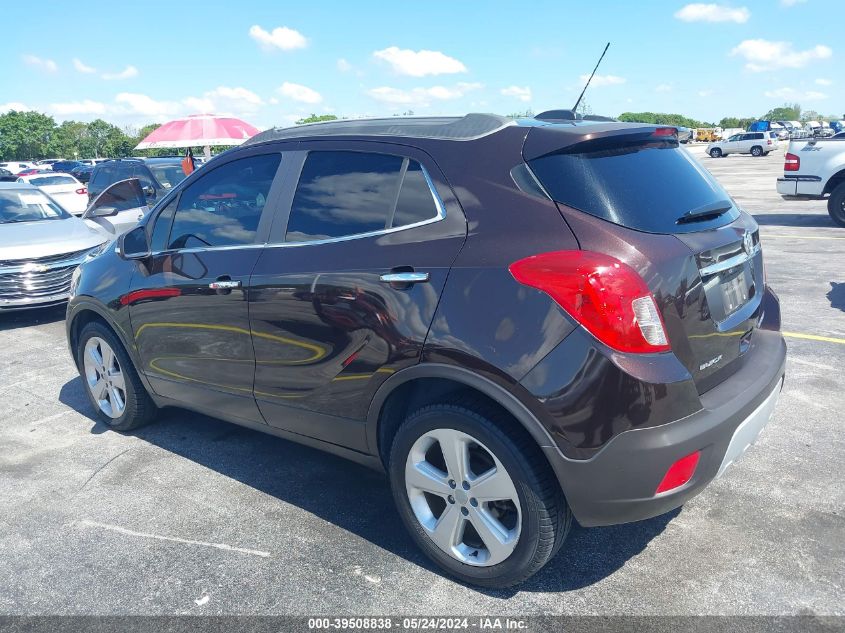 2016 Buick Encore Convenience VIN: KL4CJBSB1GB654521 Lot: 39508838