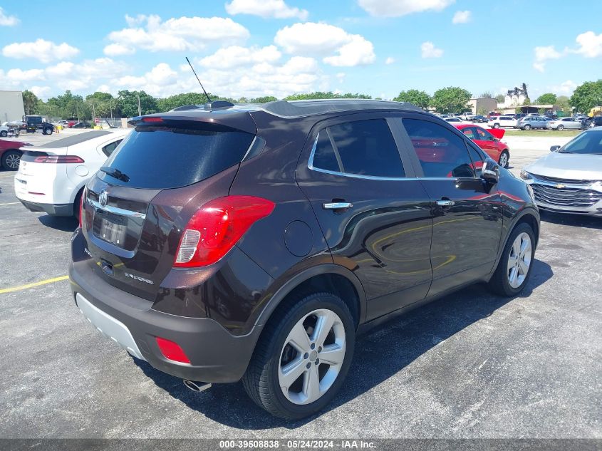 2016 Buick Encore Convenience VIN: KL4CJBSB1GB654521 Lot: 39508838