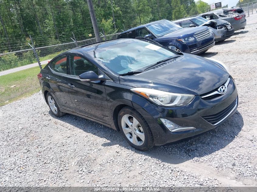 2016 Hyundai Elantra Value Edition VIN: KMHDH4AE1GU479409 Lot: 39508839