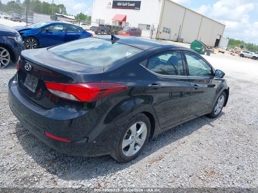 2016 Hyundai Elantra Value Edition VIN: KMHDH4AE1GU479409 Lot: 39508839