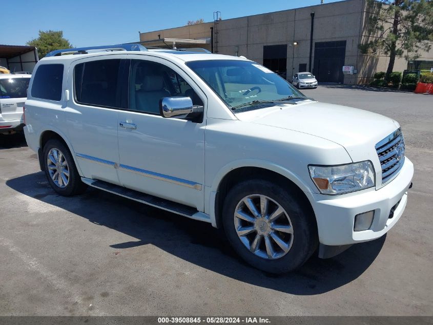 2008 Infiniti Qx56 VIN: 5N3AA08D08N907826 Lot: 39508845