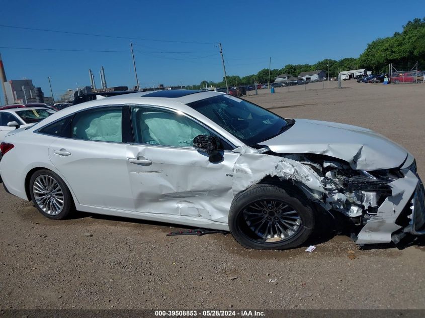 2019 Toyota Avalon Hybrid Limited VIN: 4T1B21FB8KU006489 Lot: 39508853