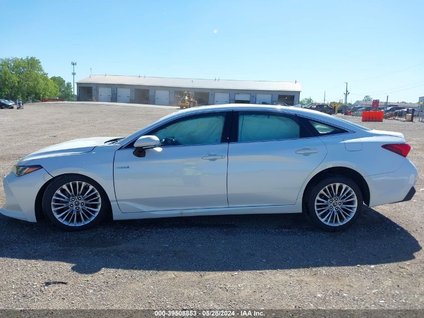 2019 Toyota Avalon Hybrid Limited VIN: 4T1B21FB8KU006489 Lot: 39508853