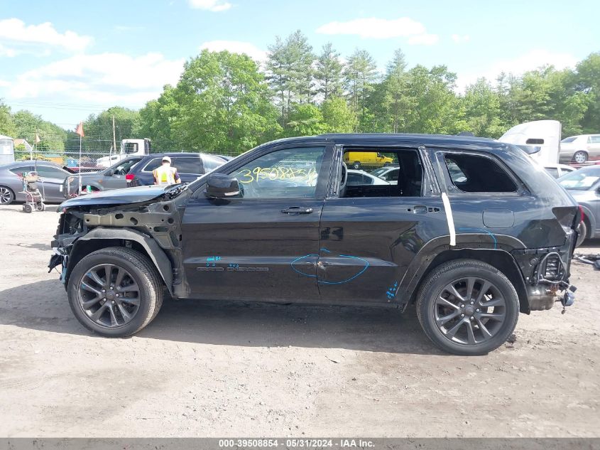 2018 Jeep Grand Cherokee High Altitude 4X4 VIN: 1C4RJFCG6JC235972 Lot: 39508854