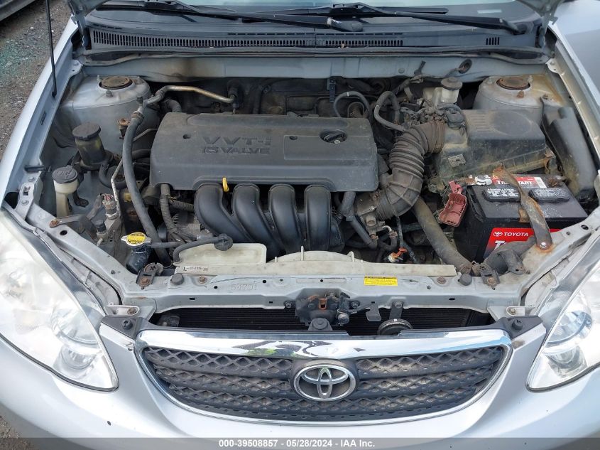 2008 Toyota Corolla Le VIN: 2T1BR32E78C861217 Lot: 39508857