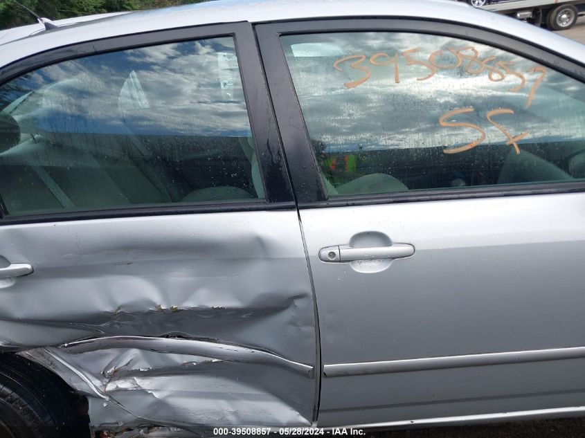 2008 Toyota Corolla Le VIN: 2T1BR32E78C861217 Lot: 39508857