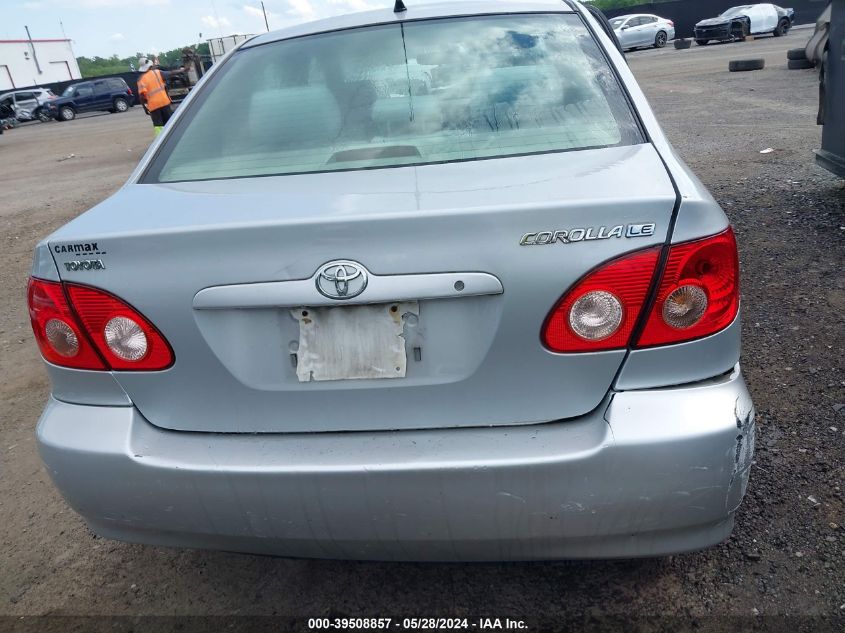 2008 Toyota Corolla Le VIN: 2T1BR32E78C861217 Lot: 39508857