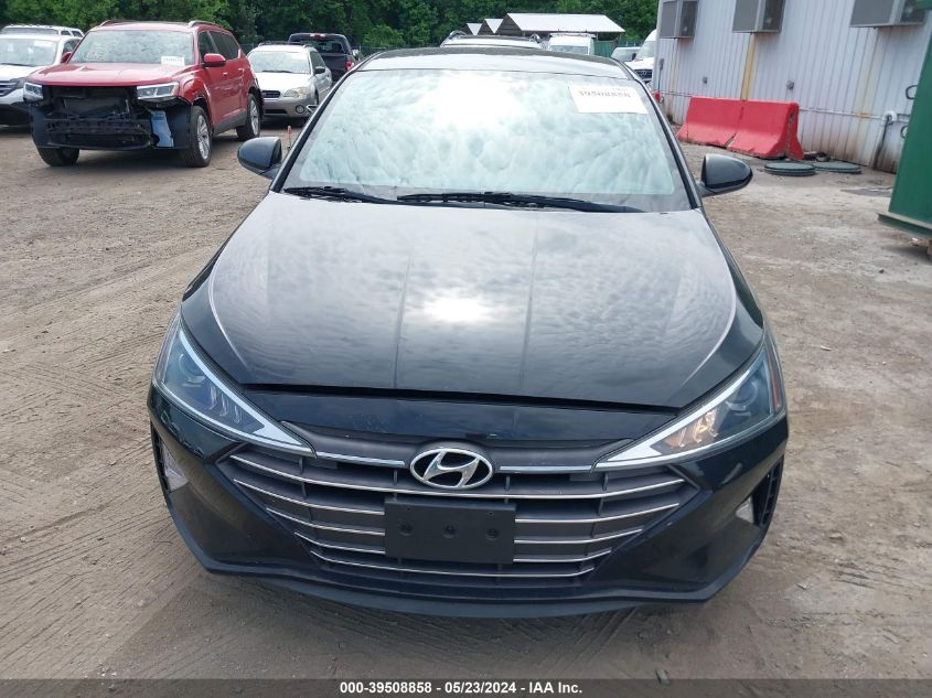 2019 Hyundai Elantra Se VIN: 5NPD74LF7KH465496 Lot: 39508858