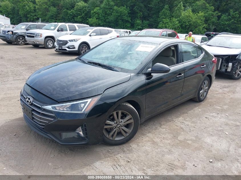 2019 Hyundai Elantra Se VIN: 5NPD74LF7KH465496 Lot: 39508858