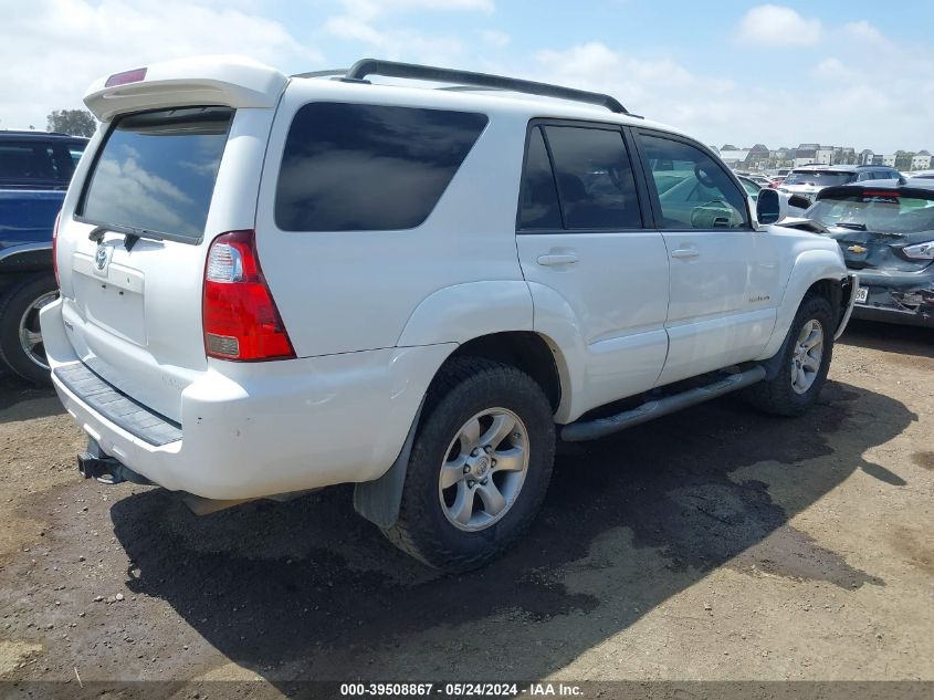 2007 Toyota 4Runner Sport V8 VIN: JTEZT14R378010929 Lot: 39508867