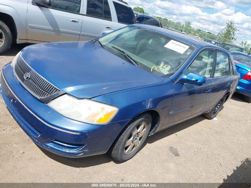 2000 Toyota Avalon Xl VIN: 4T1BF28B6YU106333 Lot: 39508870