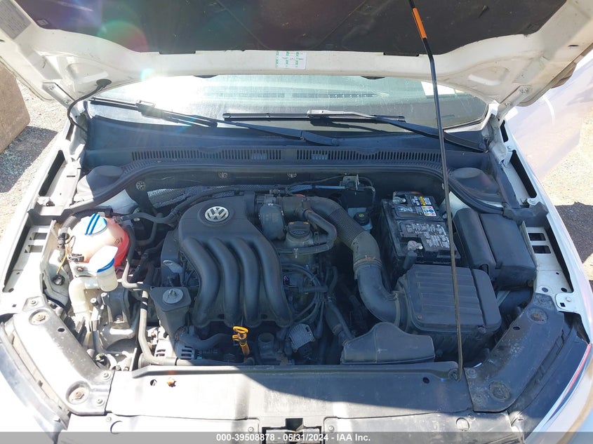 2012 Volkswagen Jetta 2.0L S VIN: 3VW1K7AJ1CM381967 Lot: 39508878