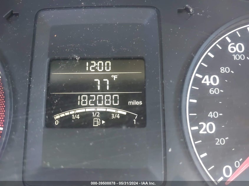 2012 Volkswagen Jetta 2.0L S VIN: 3VW1K7AJ1CM381967 Lot: 39508878