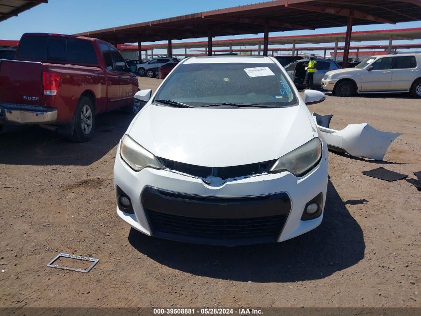 2015 Toyota Corolla L/Le/Le Pls/Prm/S/S Pls VIN: 5YFBURHE2FP358524 Lot: 39508881