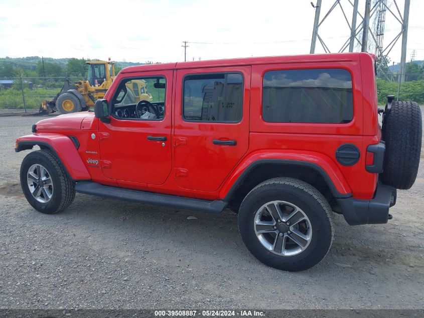 2021 Jeep Wrangler Unlimited Sahara VIN: 1C4HJXEG7MW833926 Lot: 39508887