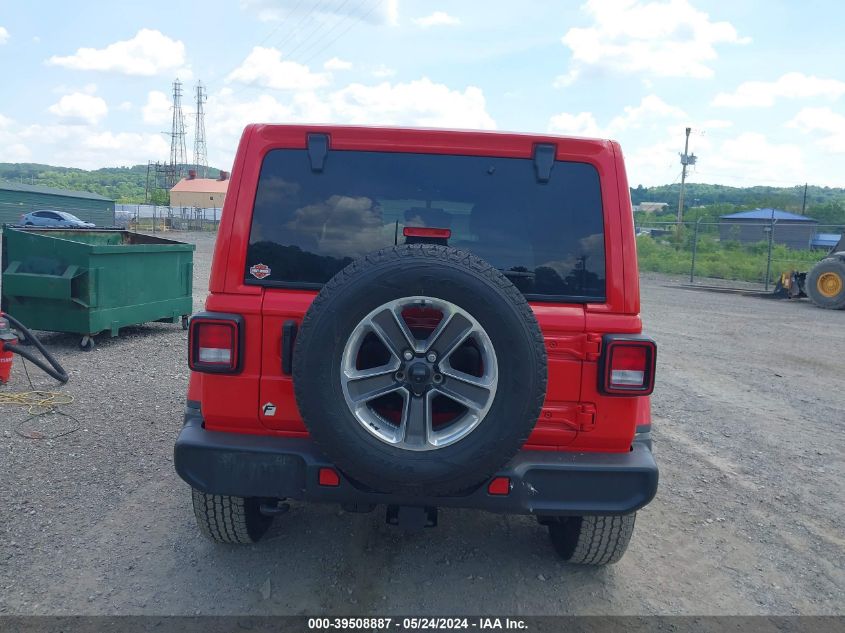 2021 Jeep Wrangler Unlimited Sahara VIN: 1C4HJXEG7MW833926 Lot: 39508887