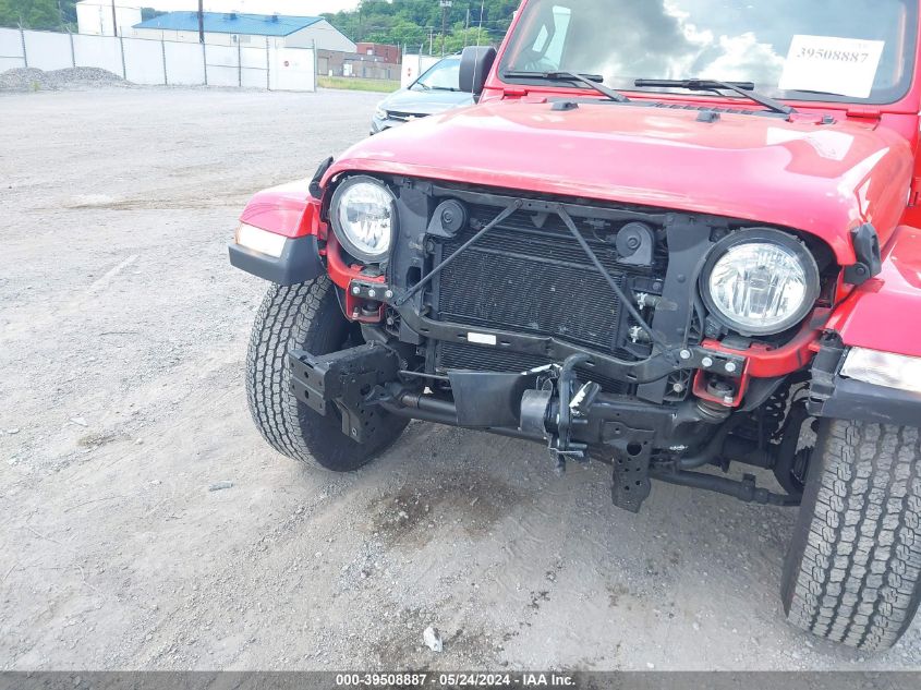 2021 Jeep Wrangler Unlimited Sahara VIN: 1C4HJXEG7MW833926 Lot: 39508887