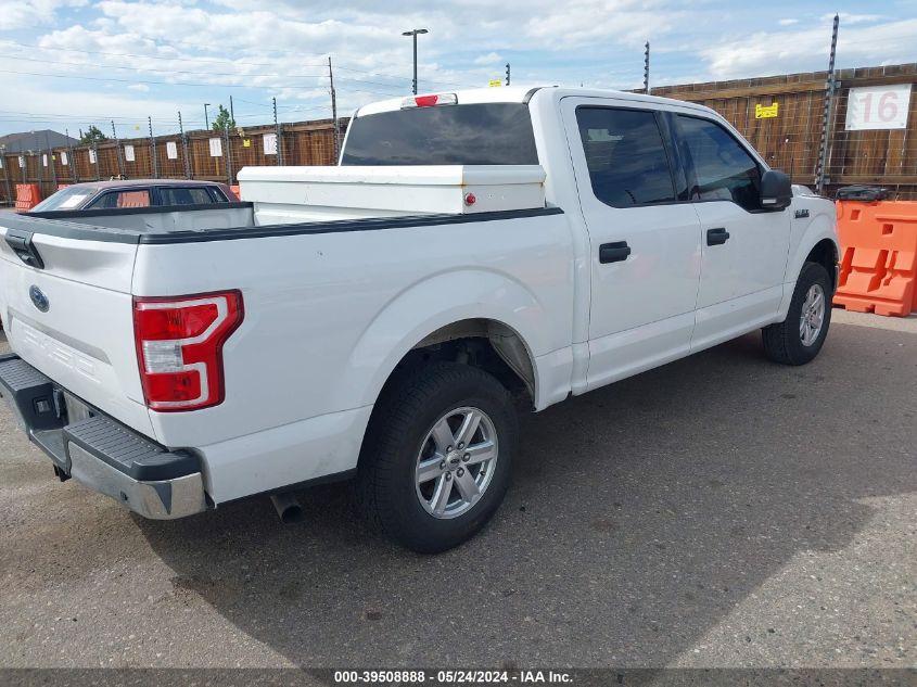 2018 Ford F-150 Xlt VIN: 1FTEW1EP4JKF37721 Lot: 39508888