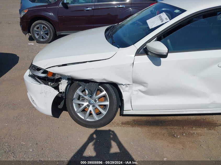 2012 Volkswagen Jetta 2.5L Se VIN: 3VWDX7AJ2CM450468 Lot: 39508896