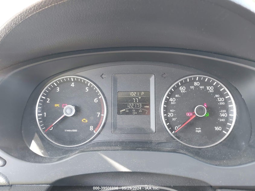 2012 Volkswagen Jetta 2.5L Se VIN: 3VWDX7AJ2CM450468 Lot: 39508896