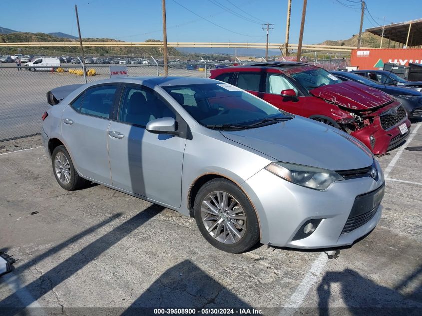 2014 TOYOTA COROLLA LE PLUS - 5YFBURHE6EP025385