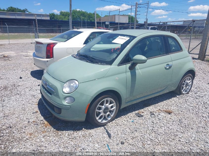 2015 Fiat 500 Pop VIN: 3C3CFFAR5FT504393 Lot: 39508916