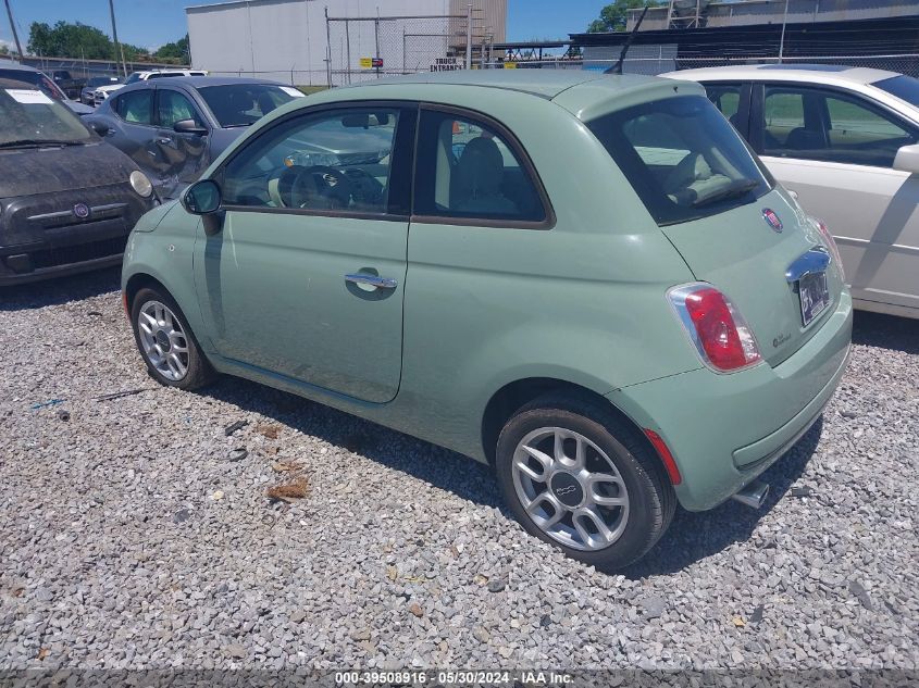 2015 Fiat 500 Pop VIN: 3C3CFFAR5FT504393 Lot: 39508916